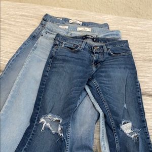 3 pairs Men’s Hollister jeans